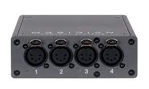 OBSIDIAN EP4 XLR Port POE ArtNet Node