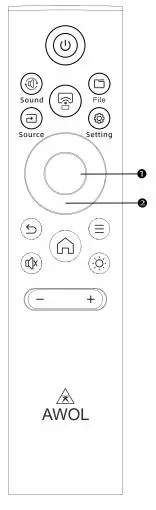 AWOL-RC Remote Control fig1