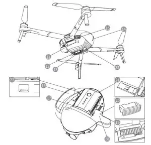 PowerVision PowerEgg X 8K Drone with Camera - overview 1