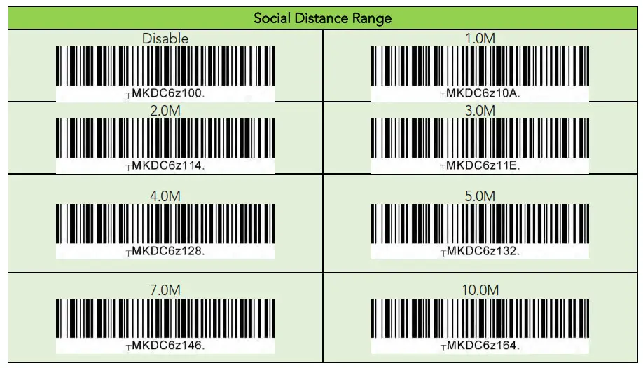 KOAMTAC KDC80 Bluetooth Barcode Scanner- Social Distance Range
