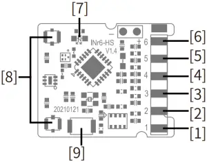 FLYSKY INr6-HS Receiver overview