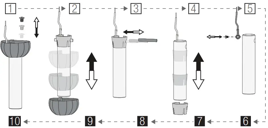 Hunter 50887 New Bronze Swanson Ceiling Fan - Down Rod
