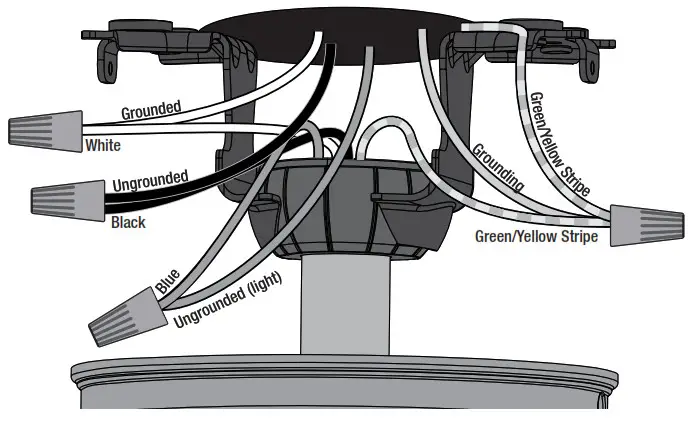 Hunter 50887 New Bronze Swanson Ceiling Fan - Dual switches