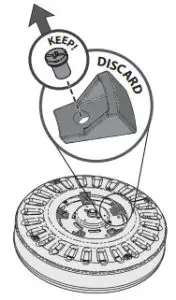 Hunter 50887 New Bronze Swanson Ceiling Fan - blade