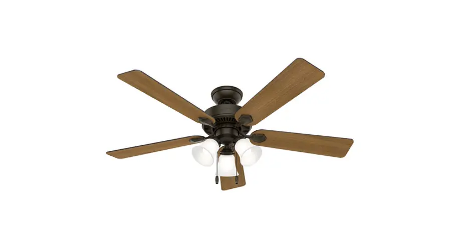 Hunter 50887 New Bronze Swanson Ceiling Fan Installation Guide