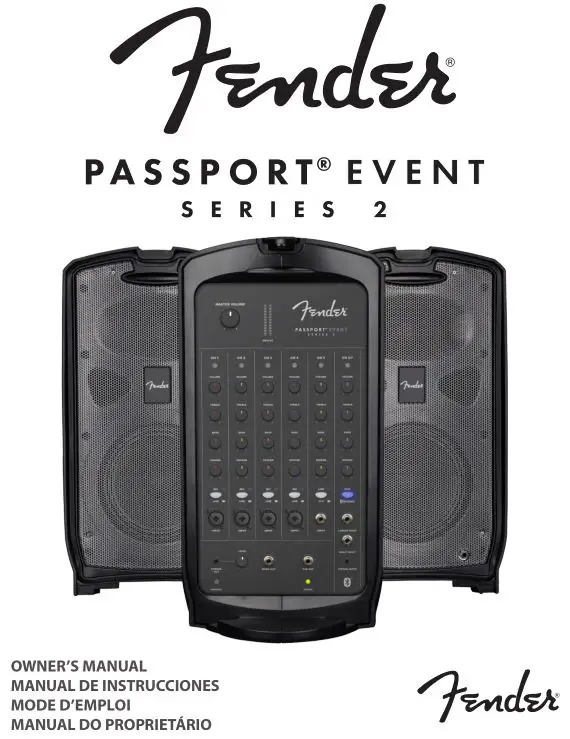fender Passport Event Series 2 Owner's Manual