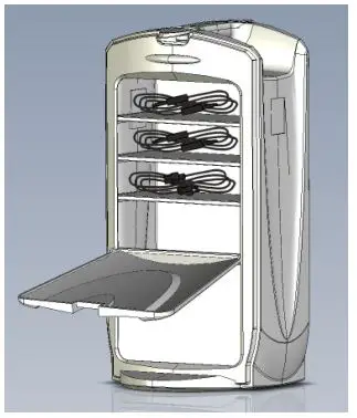 fender Passport Event Series 2 - SPEAKER CABLE or POWER CORD STORAGE