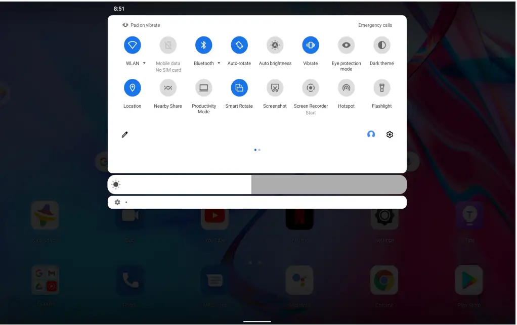 Lenovo TB J607Z Tab P11 5G Network Tablet - app 1