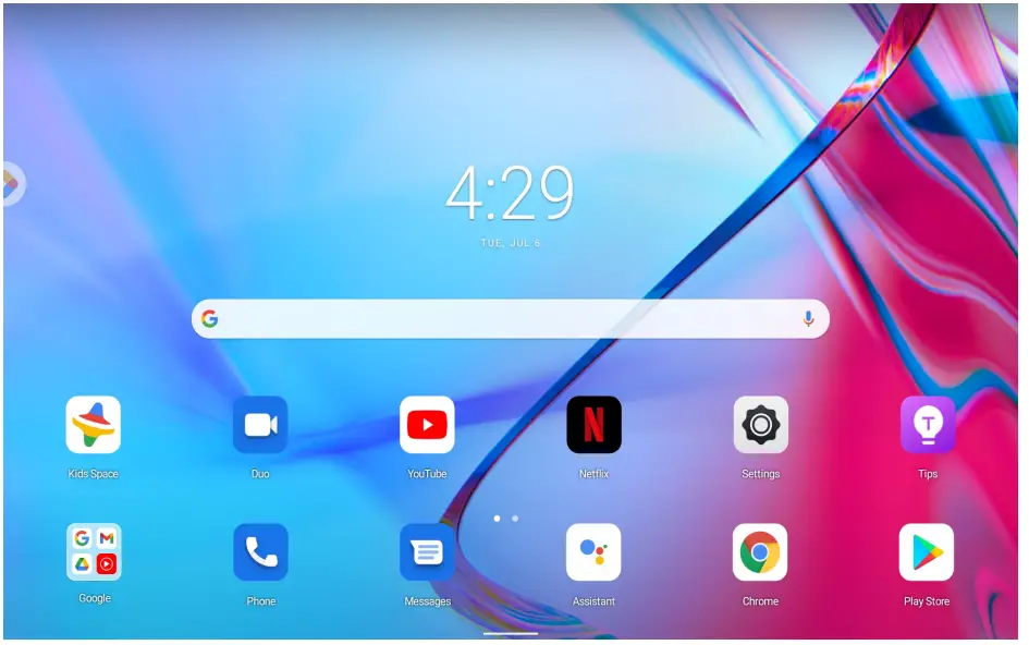 Lenovo TB J607Z Tab P11 5G Network Tablet - app