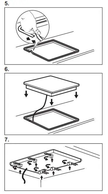 Electrolux KGS9536X Gas Hob Burners- Assembly 5