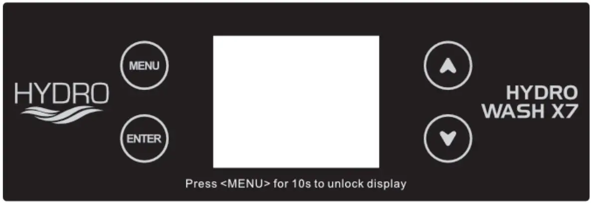 ADJ HYD710 Hydro Wash X7 Moving Head Wash Instruction Manual - SYSTEM MENU