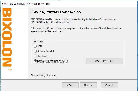 BIXOLON SRP-S200 Linerless Printer FIG 6