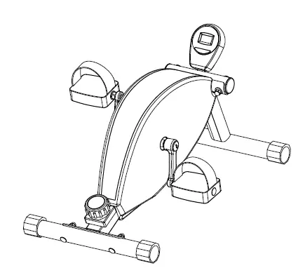 COSTWAY SP37617 Magnetic Elliptical Machine Product