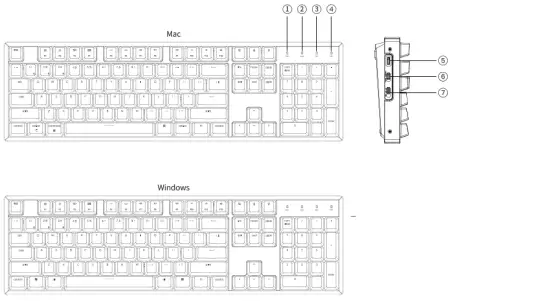 Keychron K10 Wireless Mechanical Keyboard - Keyboard 13