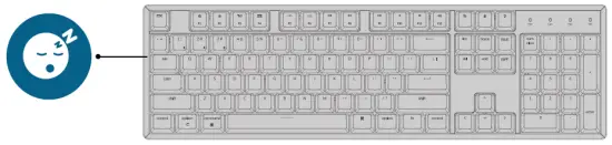Keychron K10 Wireless Mechanical Keyboard - kibod 320