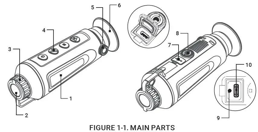 AGM Thermal Imaging Monocular fig 1