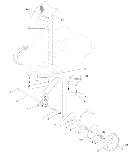 TORO-21445-Lawn-Mower-with-SmartStow-fig 5