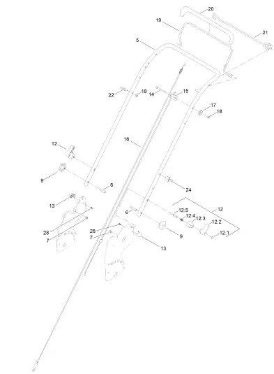 TORO-21445-Lawn-Mower-with-SmartStow-fig 7