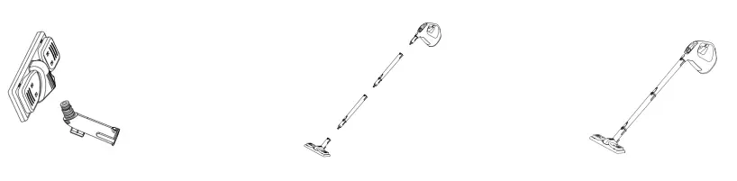 H Koenig NV680 Handheld Steam Cleaner - fig 1