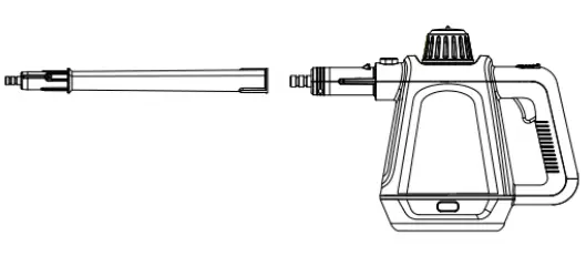 H Koenig NV680 Handheld Steam Cleaner - fig 2
