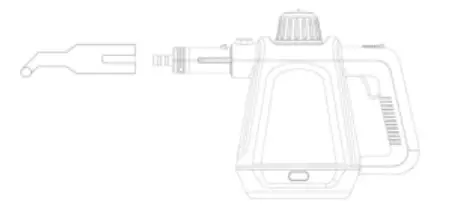 H Koenig NV680 Handheld Steam Cleaner - fig 5