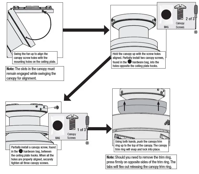 Hunter- 51223- Brushed- Nickel- Lilliana- Ceiling -Fan -FIG 11