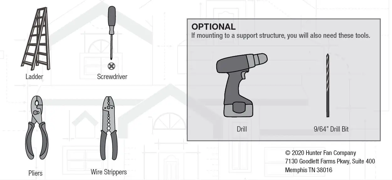 Hunter- 51223- Brushed- Nickel- Lilliana- Ceiling -Fan -FIG 2