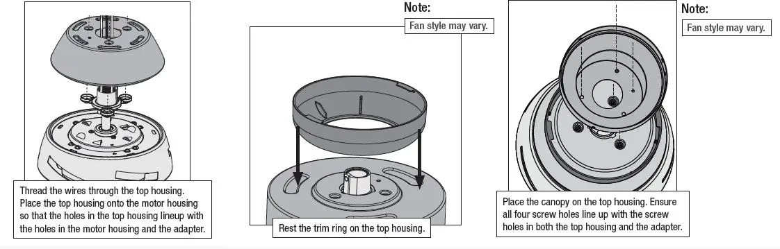 Hunter- 51223- Brushed- Nickel- Lilliana- Ceiling -Fan -FIG 7