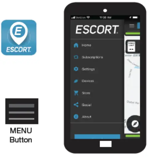 ESCORT MAX 3 Laser Radar Detector - CONNECTING TO ESCORT LIVE