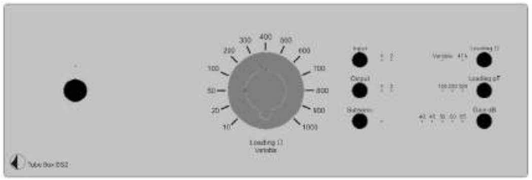 Pro Ject Tube Box DS2 Vacuum Tube Phono Preamplifier - Controls