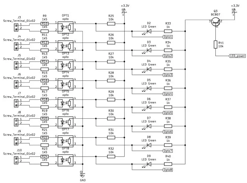 rebot-electronic WiFi relays - Digital Inputs