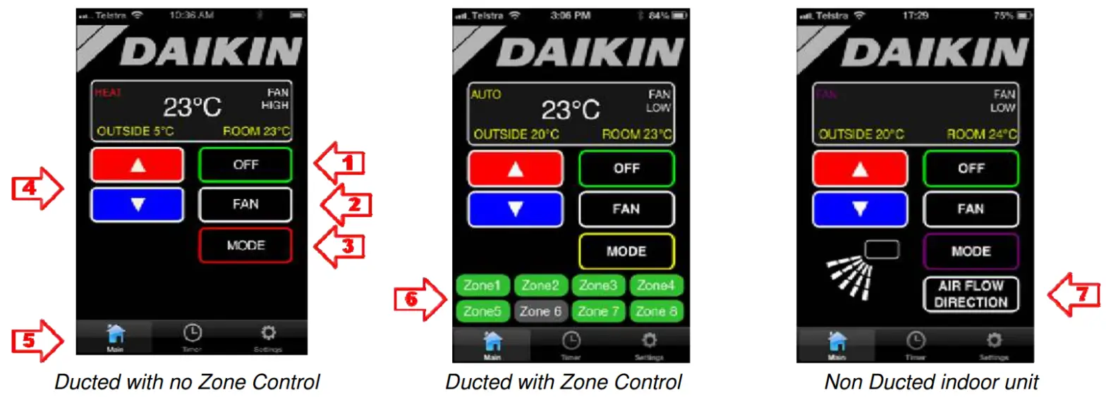 DAIKIN BRP15A61 SKYFi Interface Air Conditioner Brisbane Sydney-fig2