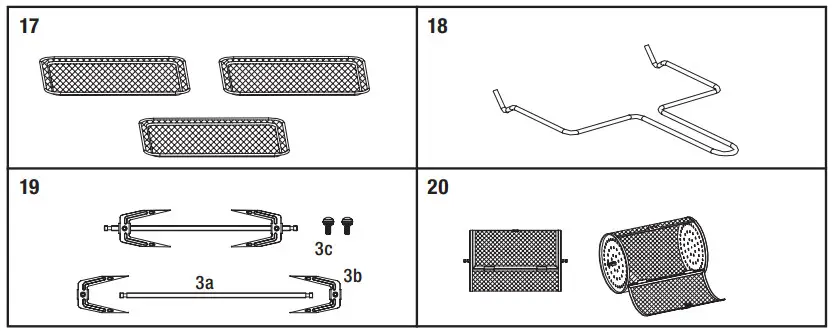 Breville VDF127 Halo Rotisserie Air Fryer Oven - Accessories
