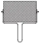 Breville VDF127 Halo Rotisserie Air Fryer Oven - Mesh Basket