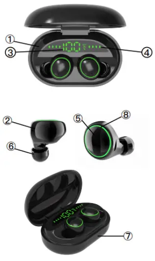 Shenzhen Calion Power C5S Wireless Bluetooth Headset - Product Information