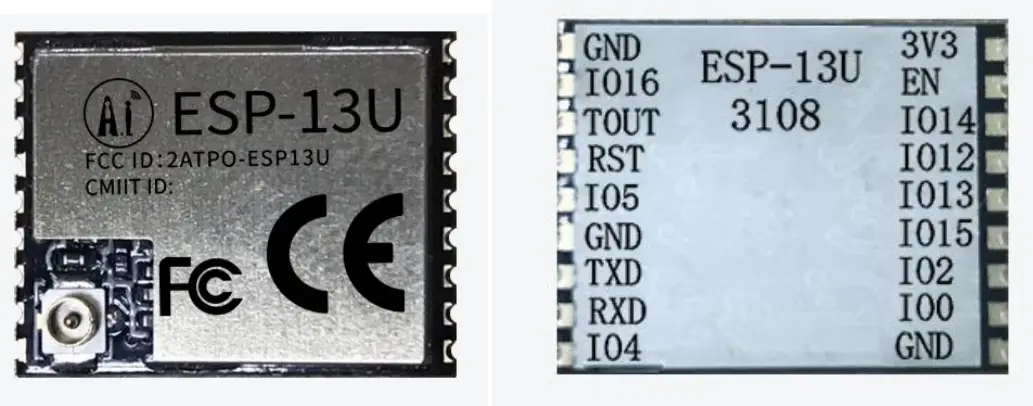 Ai Thinker ESP 13U WiFi Module - Appearance size 1