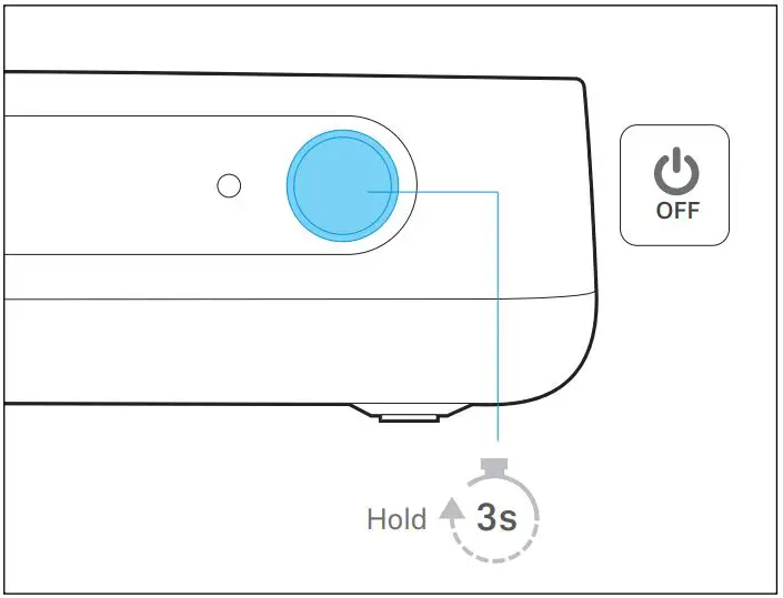 SENNHEISER Bluetooth Audio Instruction Manual Transmitter - Switching the transmitter off