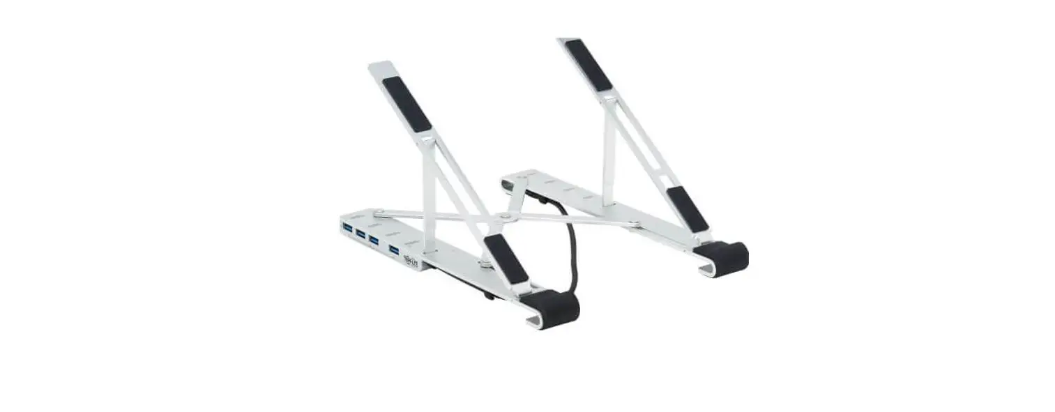 Tripp Lite U460-st4-4a-c 4-port Usb-c Hub With Laptop Stand And 100w Pd Charging User Guide Tripp Lite U460-st4-4a-c 4-port Usb-c Hub With Laptop Stand And 100w Pd Charging User Guide