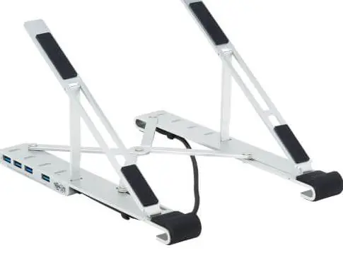 TRIPP LITE U460-ST4-4A-C 4-Port USB-C Hub with Laptop Stand and 100W PD Charging