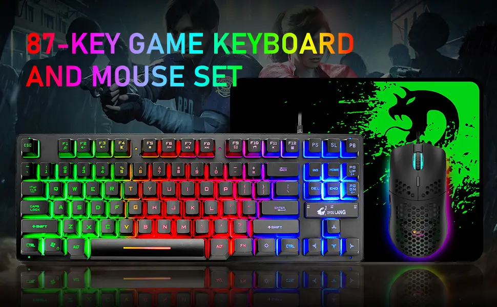 Sentry Kx350 Gaming Keyboard With Rainbow Blacklight+keylight User Manual