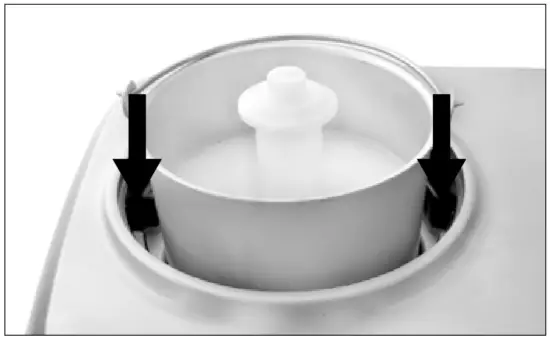 Sage BCI600 Smart Scoop Ice Cream Maker - handle