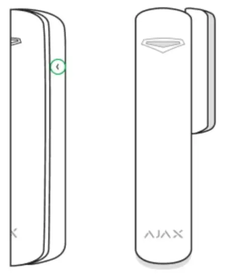 AJAX DoorProtect Wireless Magnetic Opening Detector - detector