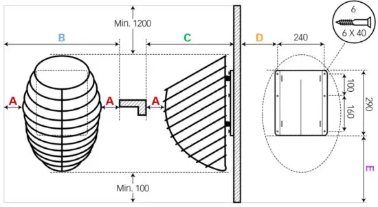 HUUM DROP Electric Sauna Heater - power supply