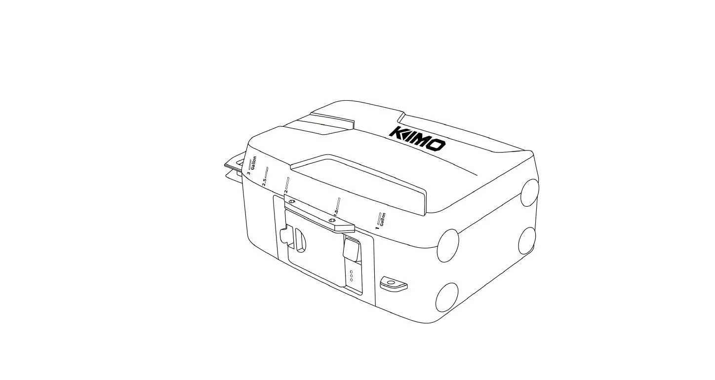 Kimo 9318 20v Backpack Sprayer Instruction Manual Kimo 9318 20v Backpack Sprayer Instruction Manual