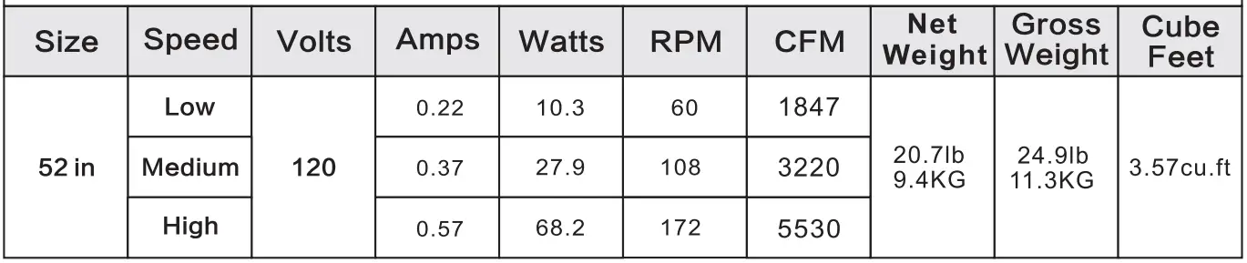 COSTWAY-ES10052-52-Inch-Ceiling-Fan-Lamp-20