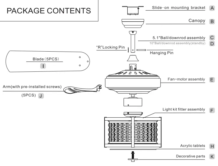 COSTWAY-ES10052-52-Inch-Ceiling-Fan-Lamp-3