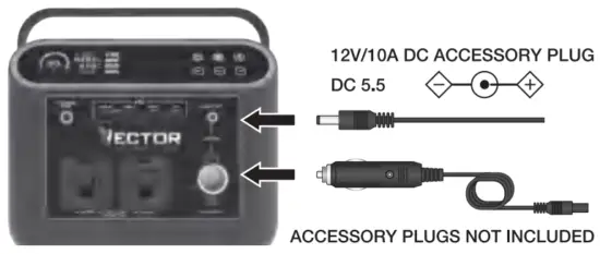 VECTOR VECLIPS6 733 Watt Lithium Power Station - FIG 14