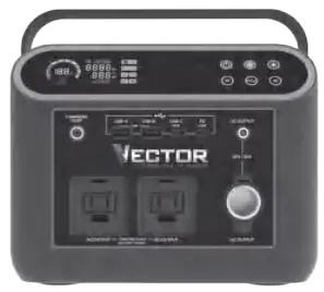 VECTOR VECLIPS6 733 Watt Lithium Power Station - FIG 6
