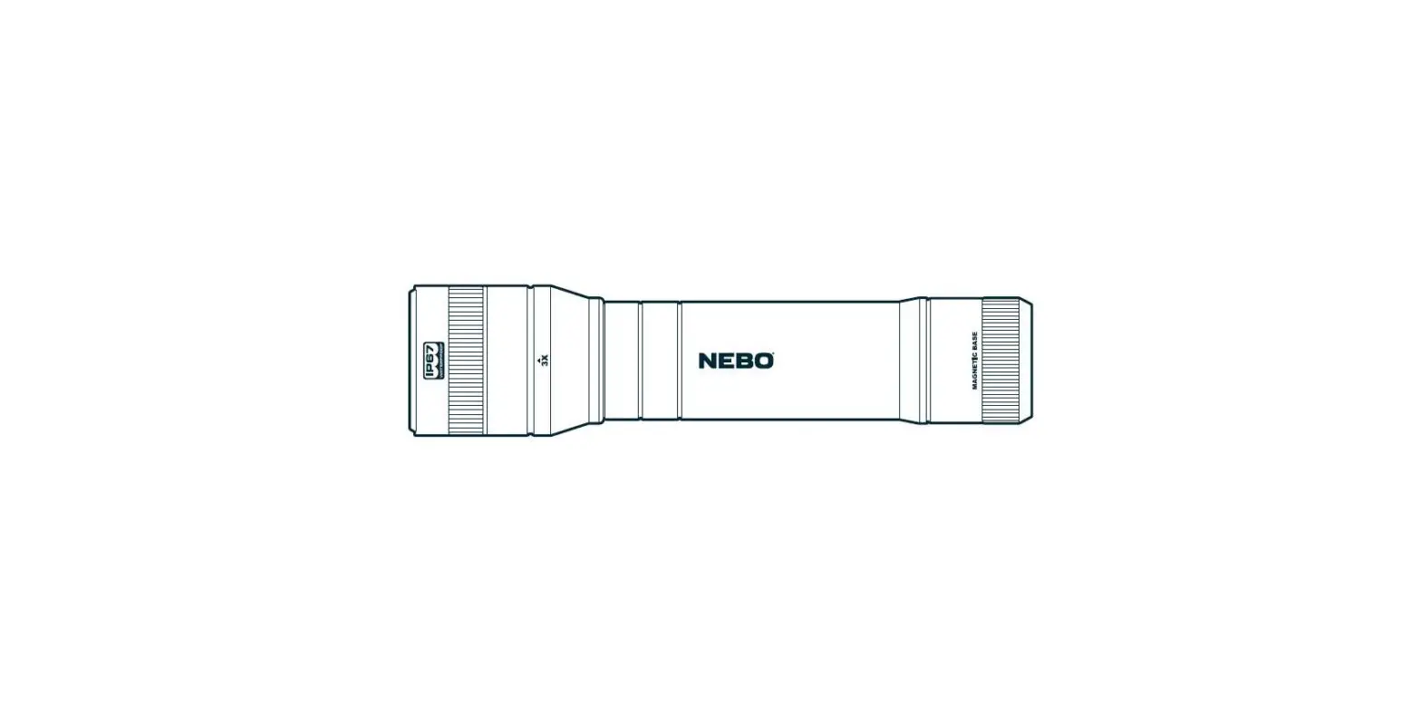 Nebo-newton-1500-led-flashlight-product Instruction Manual