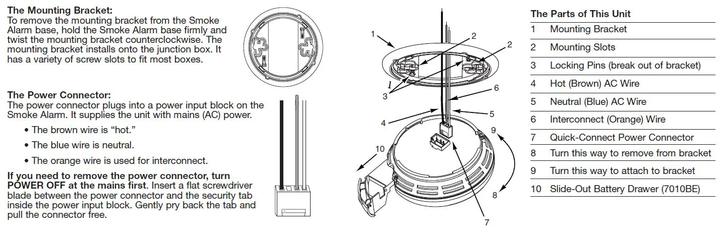 BRK 7010BE Smoke Alarm-FIG1